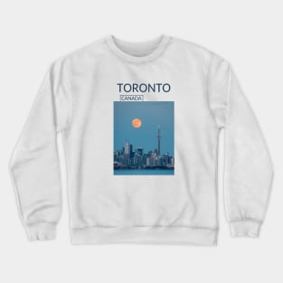 Toronto Ontario Canada Panoramic Skyline Cityscape Gift for Canadian Canada Day Present Souvenir T-shirt Hoodie Apparel Mug Notebook Tote Pillow Sticker Magnet Crewneck Sweatshirt